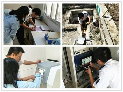 武當山環保局開展污染源自動監控設施運行情況專項檢查